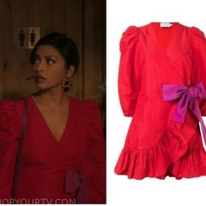 🎥 guilty party TV show TANYA TAYLOR sasha dress size 2